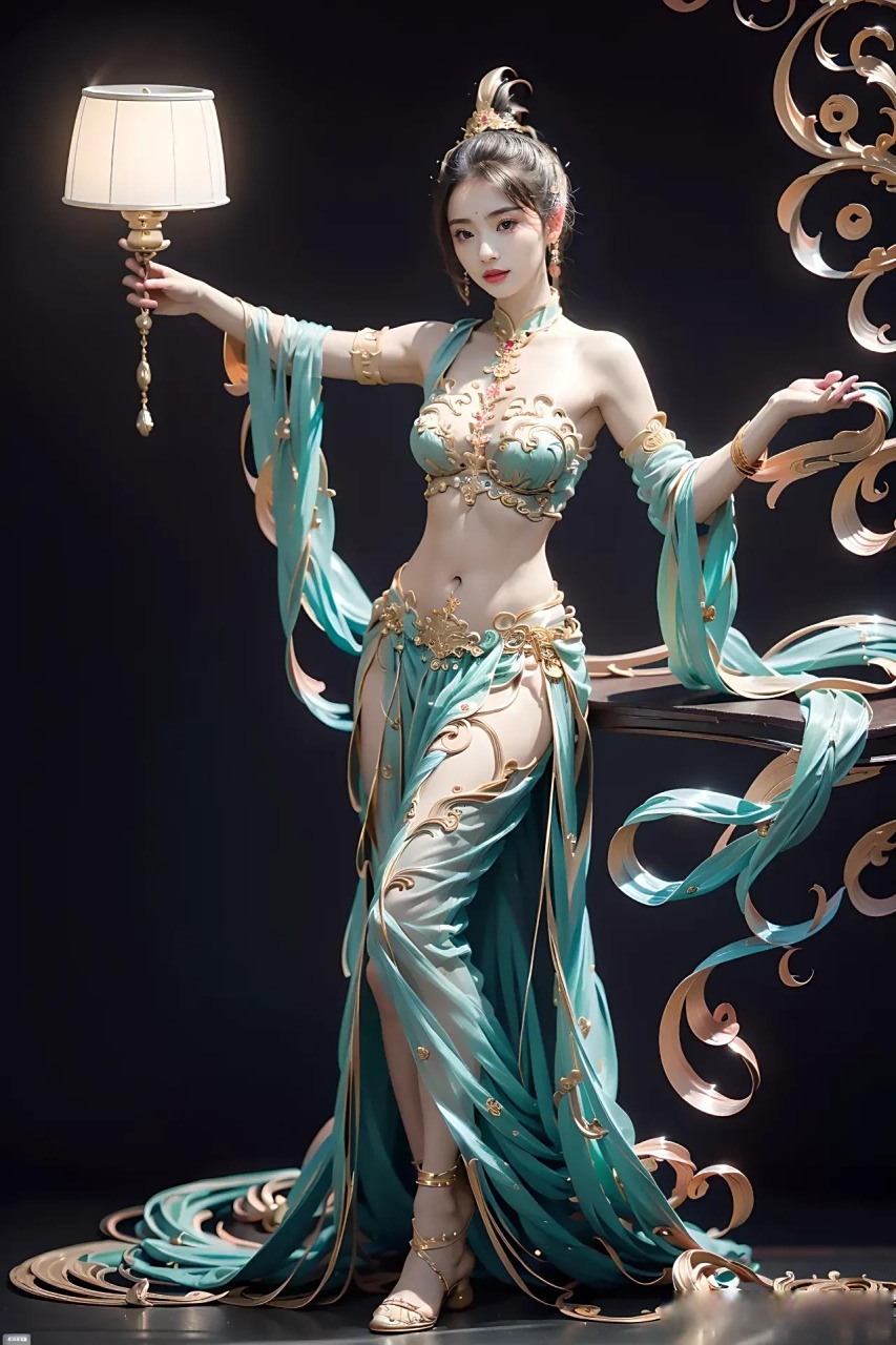 ai敦煌美女分享