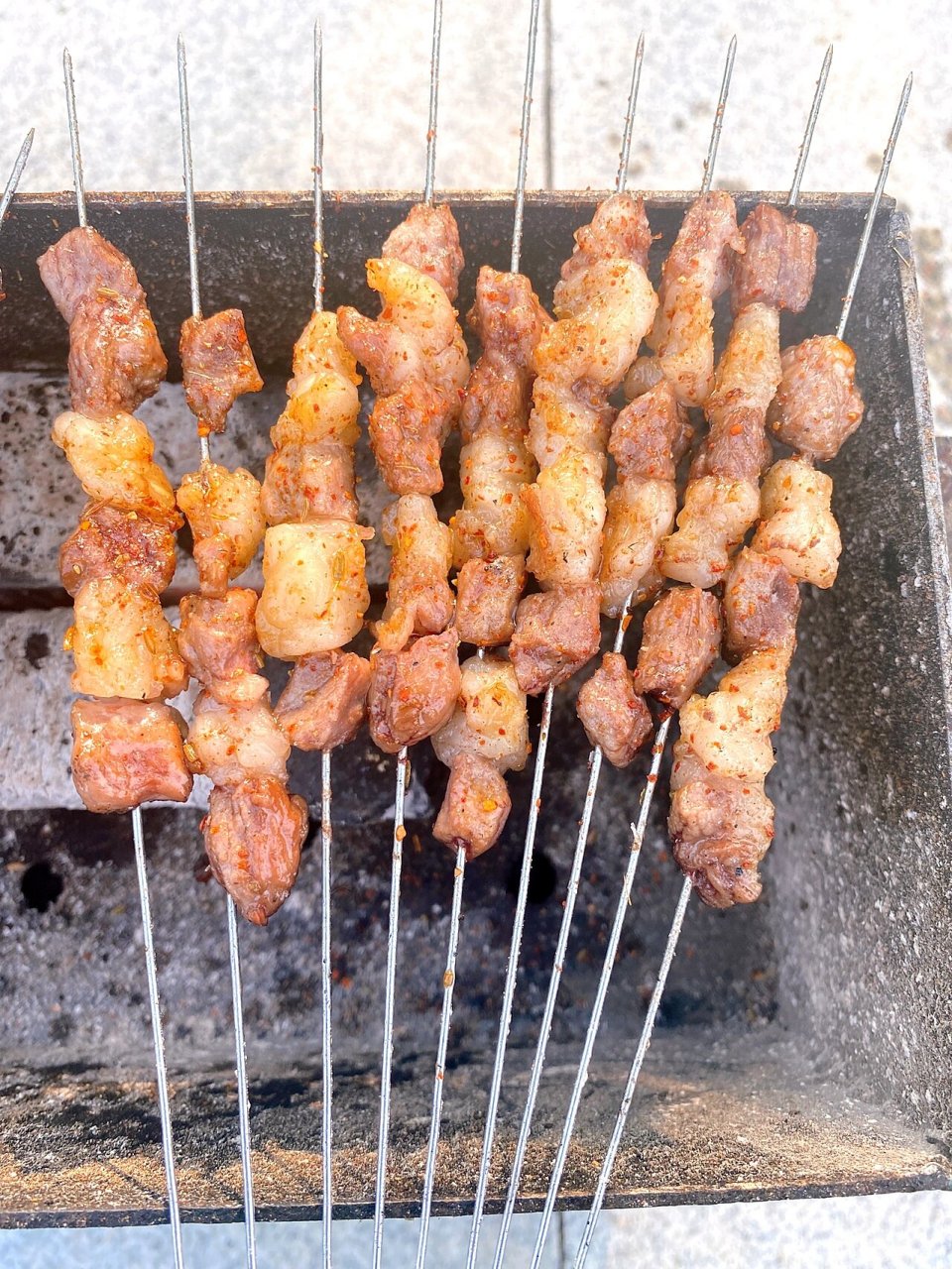 东北铁签小串|鲜肉手工现穿烤串食材 正宗东北铁签小串 冰鲜肉纯手工