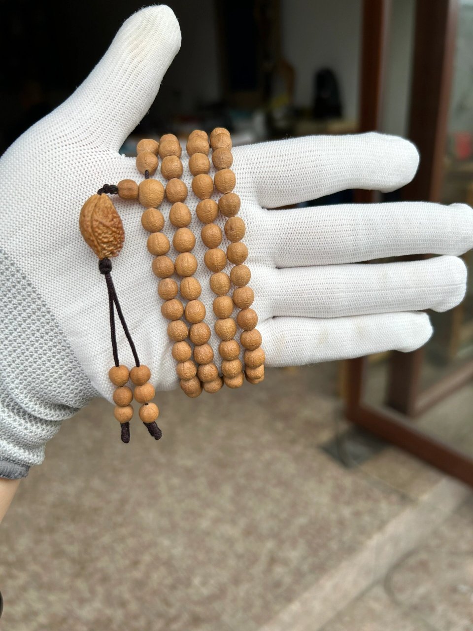 国清寺禅堂籽,天台山五线菩提小众文玩科普 因为同行扰乱市场,所以跟