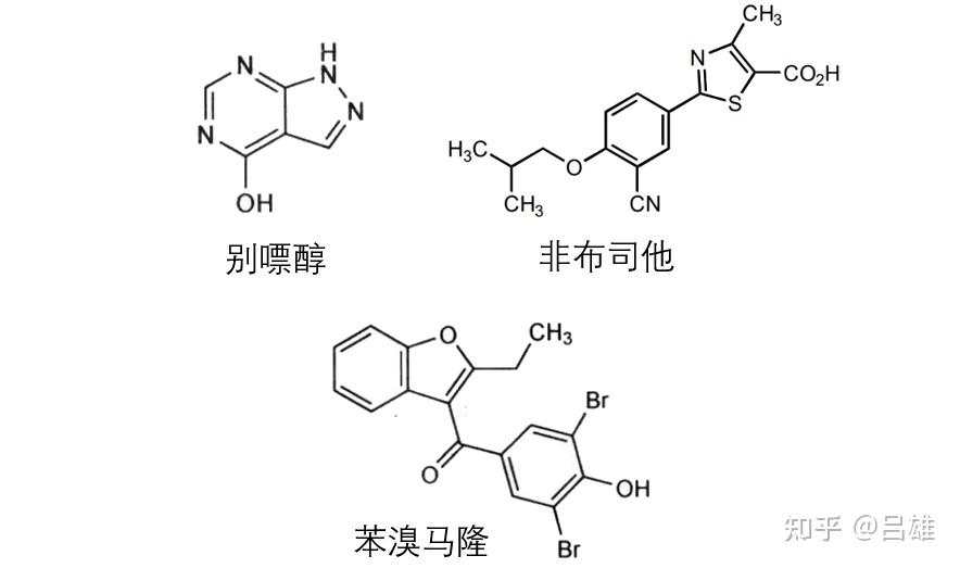 别嘌醇和非布司他图片