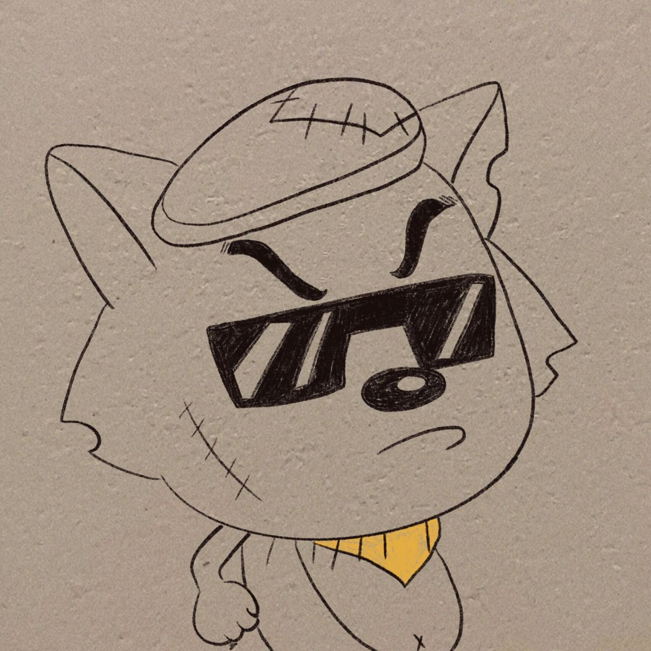 灰太狼简笔画教程 灰太狼超酷的