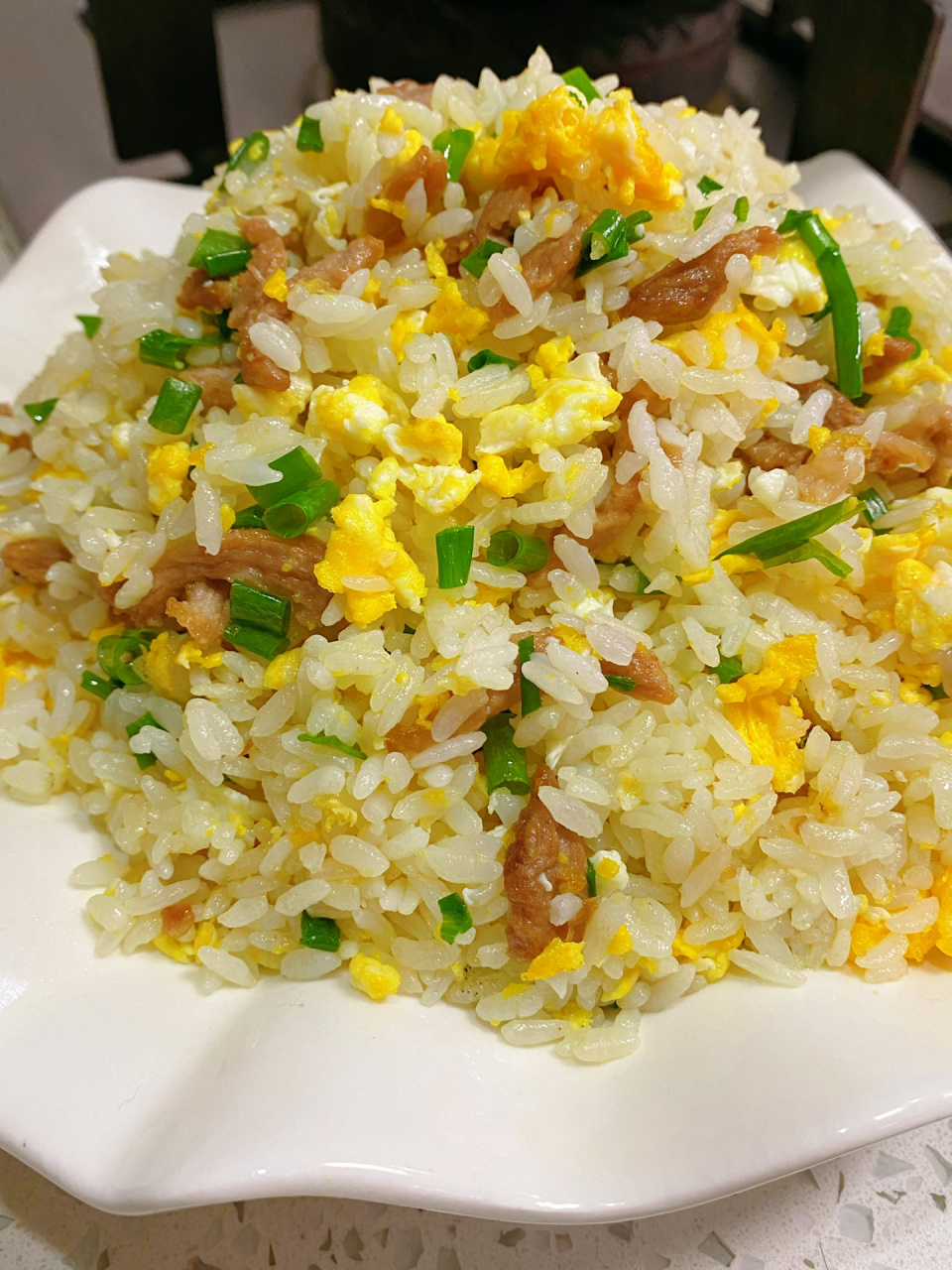 在家里做出了鼎泰丰的肉丝蛋炒饭03香喷喷～ 炒饭爱好者来啦!