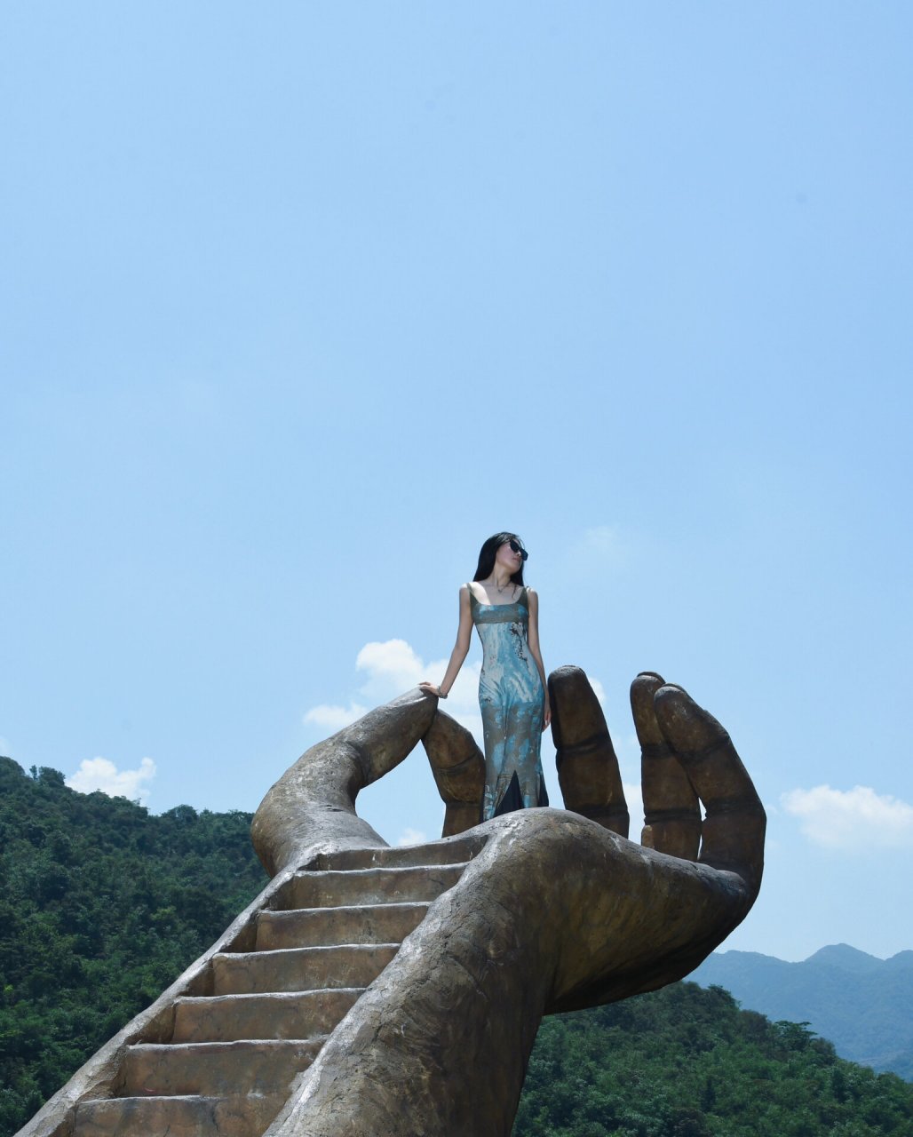 广东清远的这个佛手想去了两年这次终于去了 天气太热了一定要做好