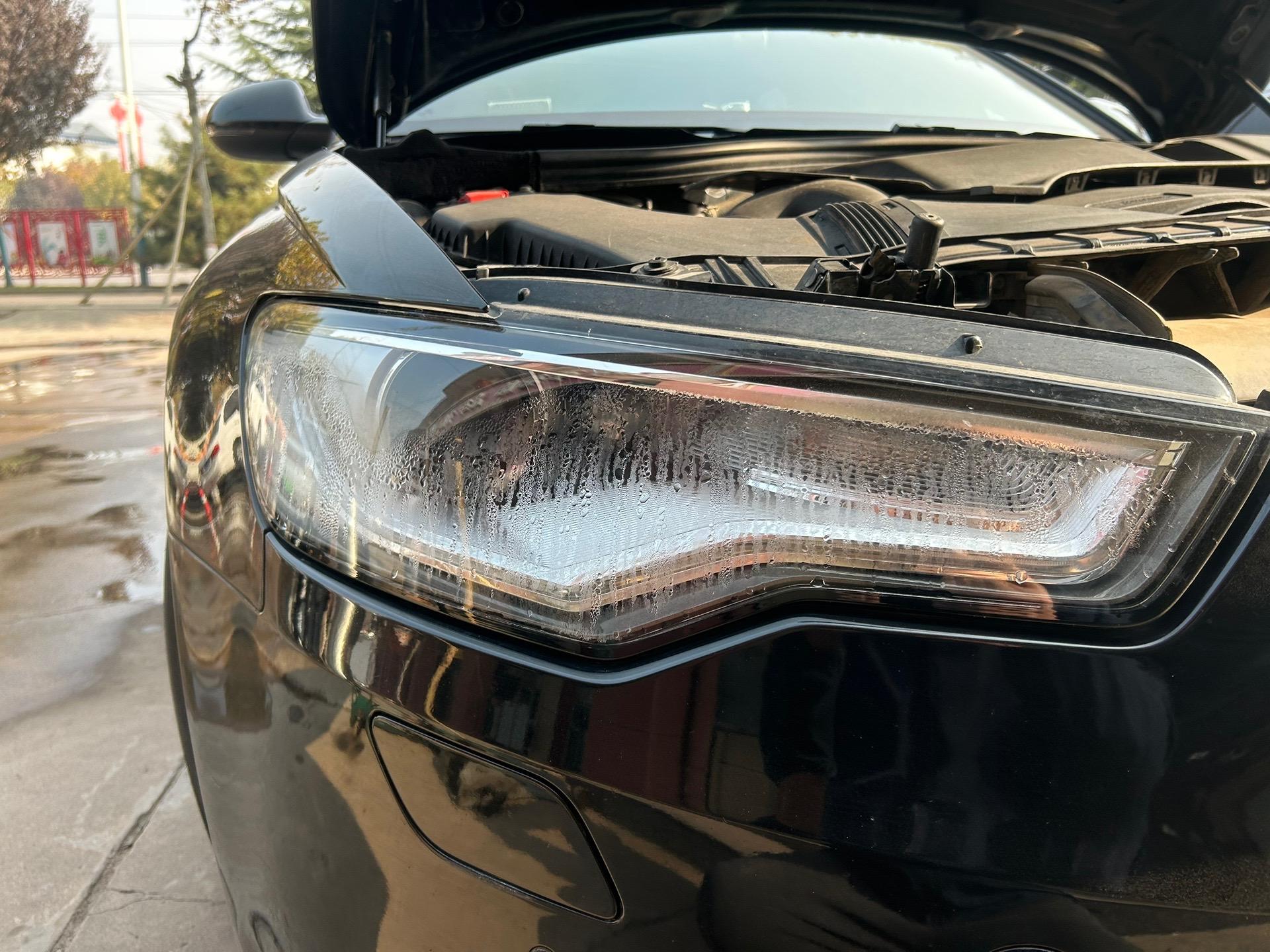 哈哈,没错,又是奥迪a6的大灯维修记录奥迪a6大灯维修