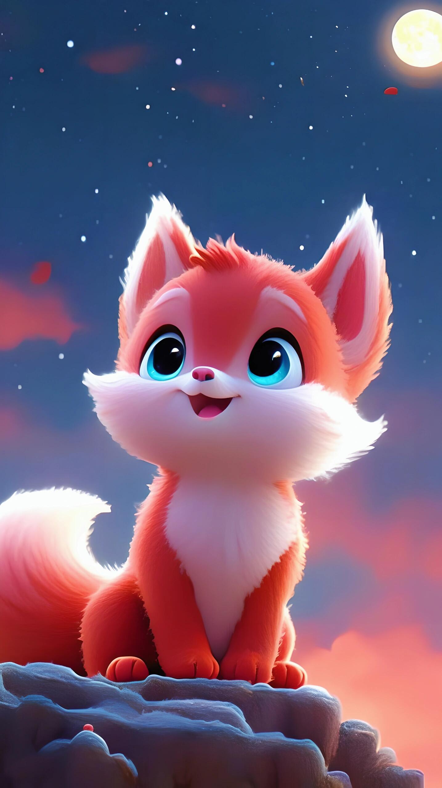 可爱的小红狐78