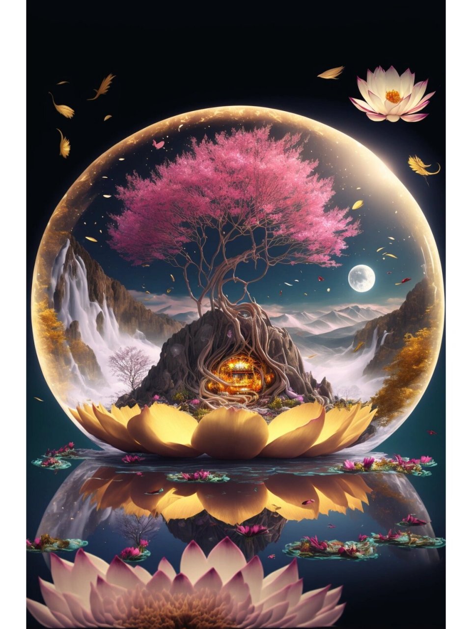 空灵唯美的净土世界       治愈系