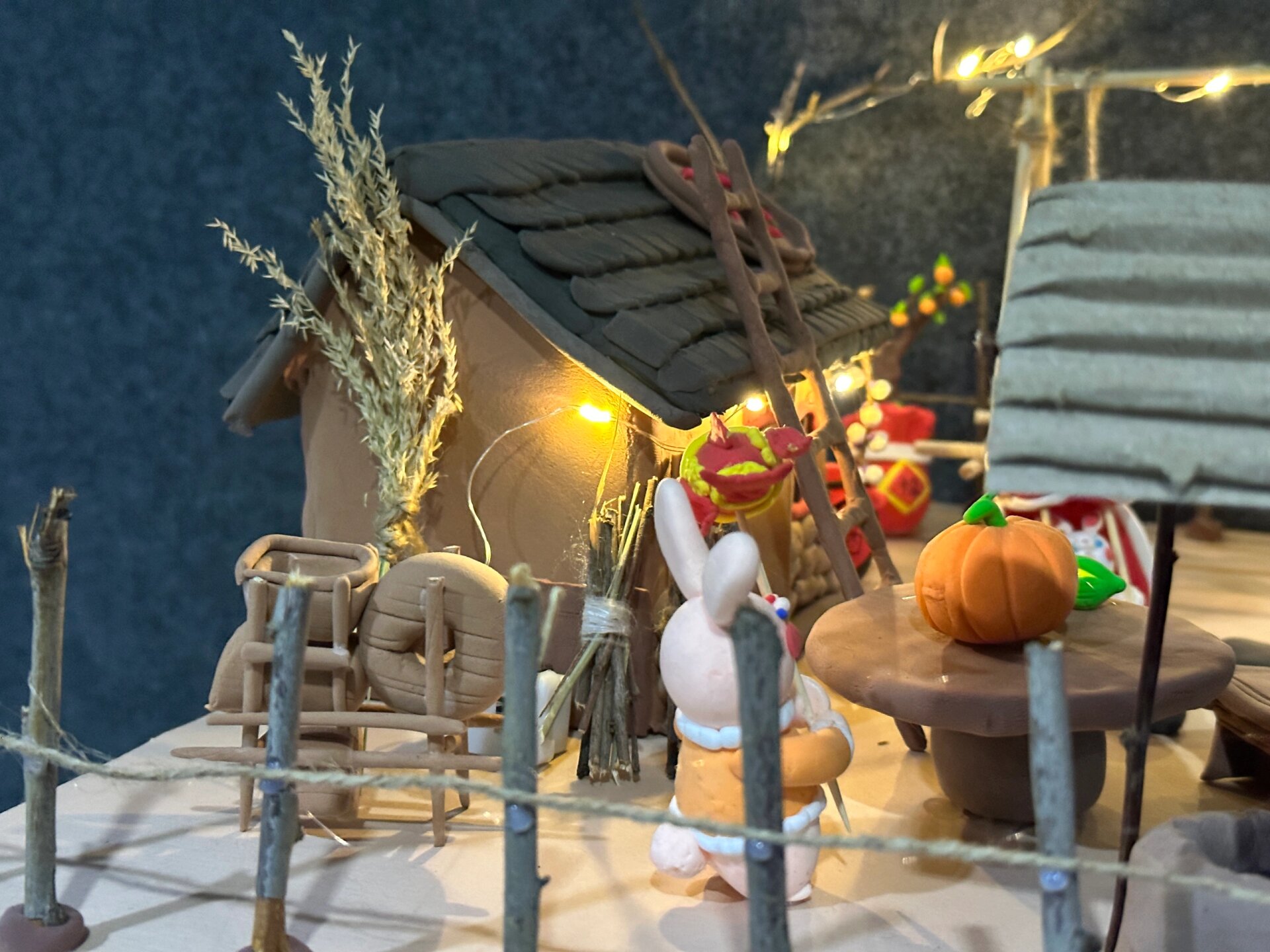 06兔年新年超轻粘土场景|(多图)