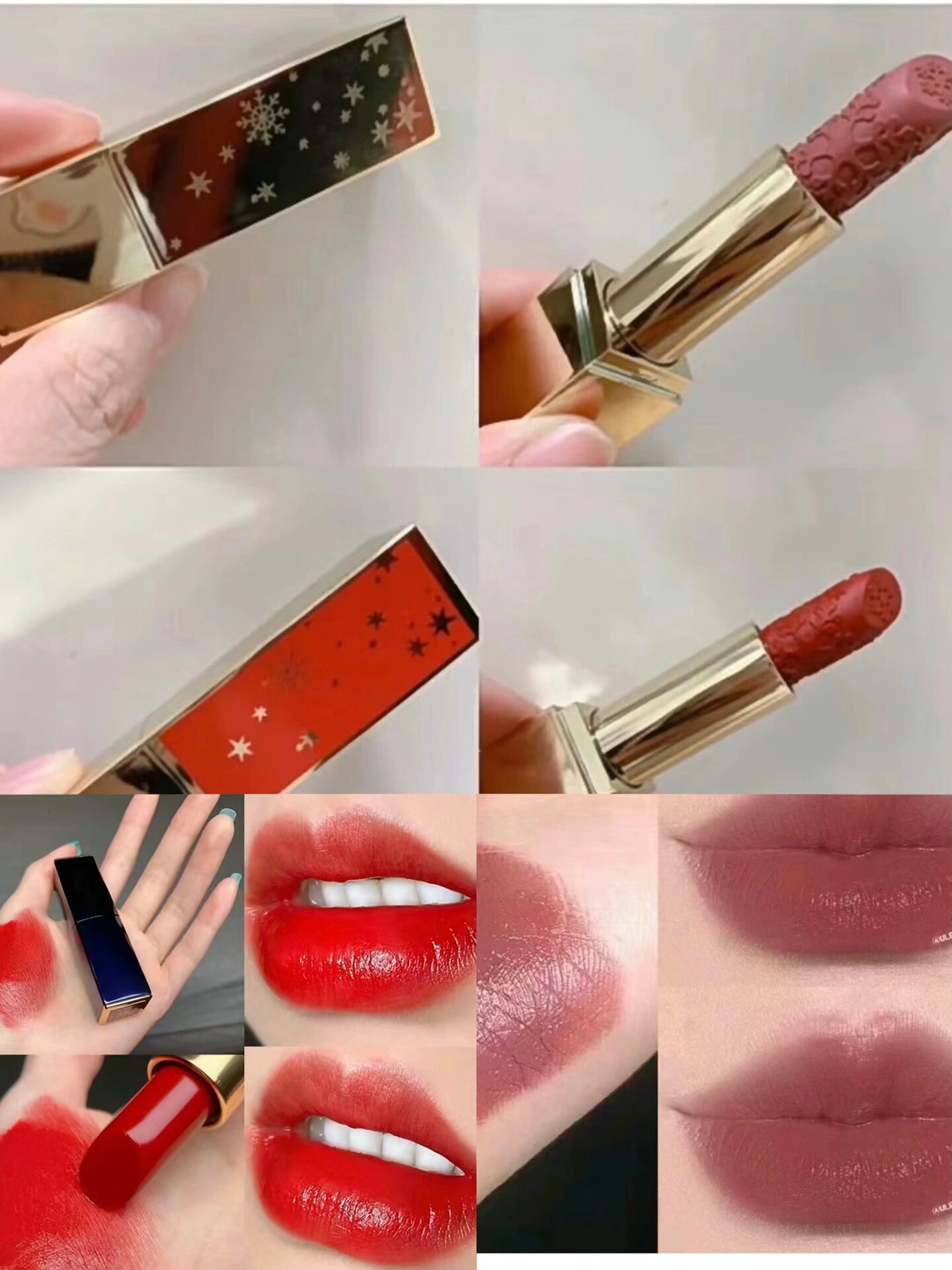 雅诗兰黛圣诞口红540,561两只88日期新鲜