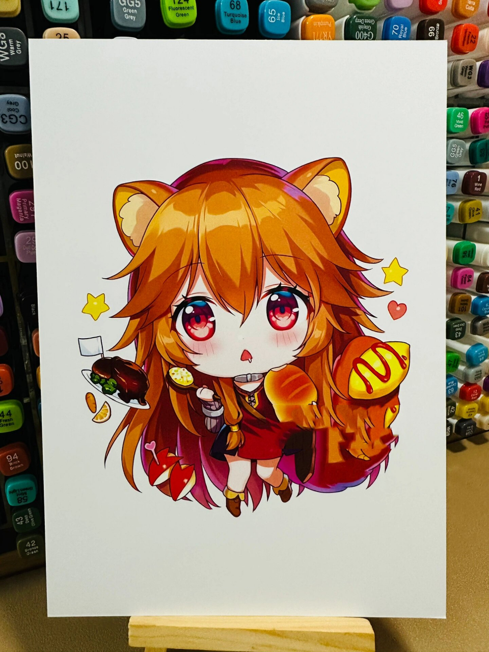 q版动漫可爱人物/动漫绘画卡片分享