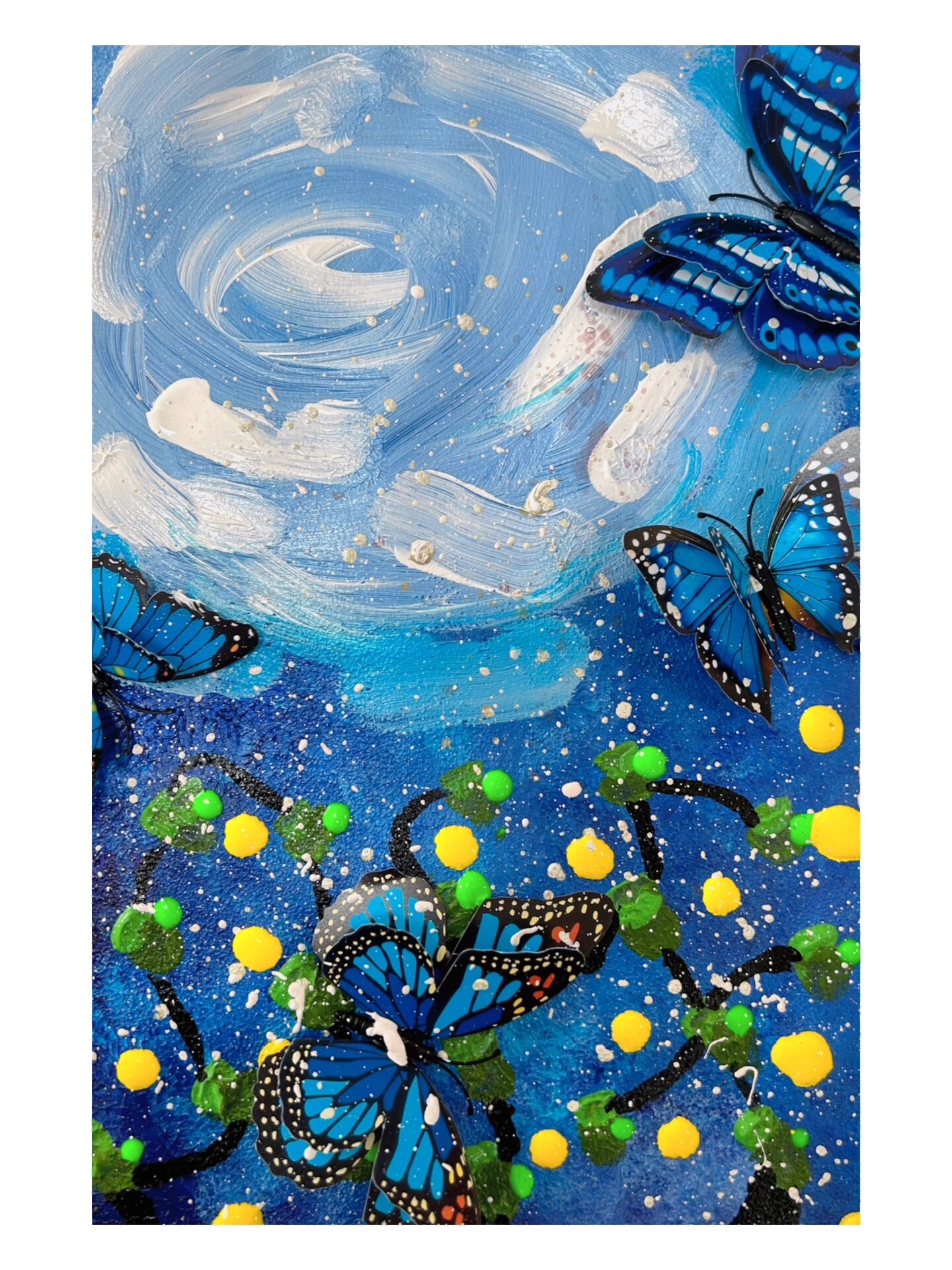 儿童色彩 蝴蝶泉边