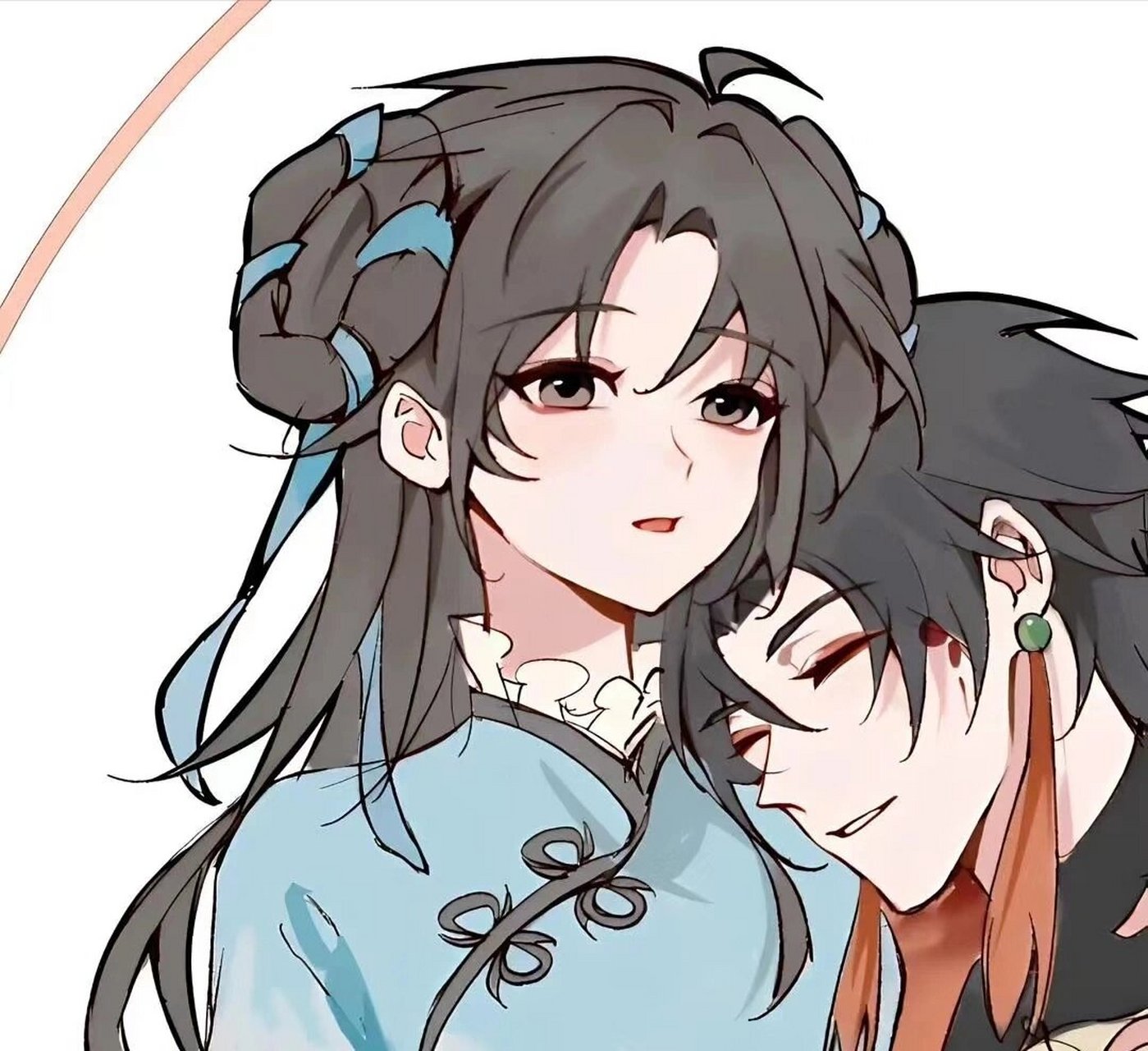 元施cp来啦! 某位宝贝说要元歌和cp的头像,它来啦!