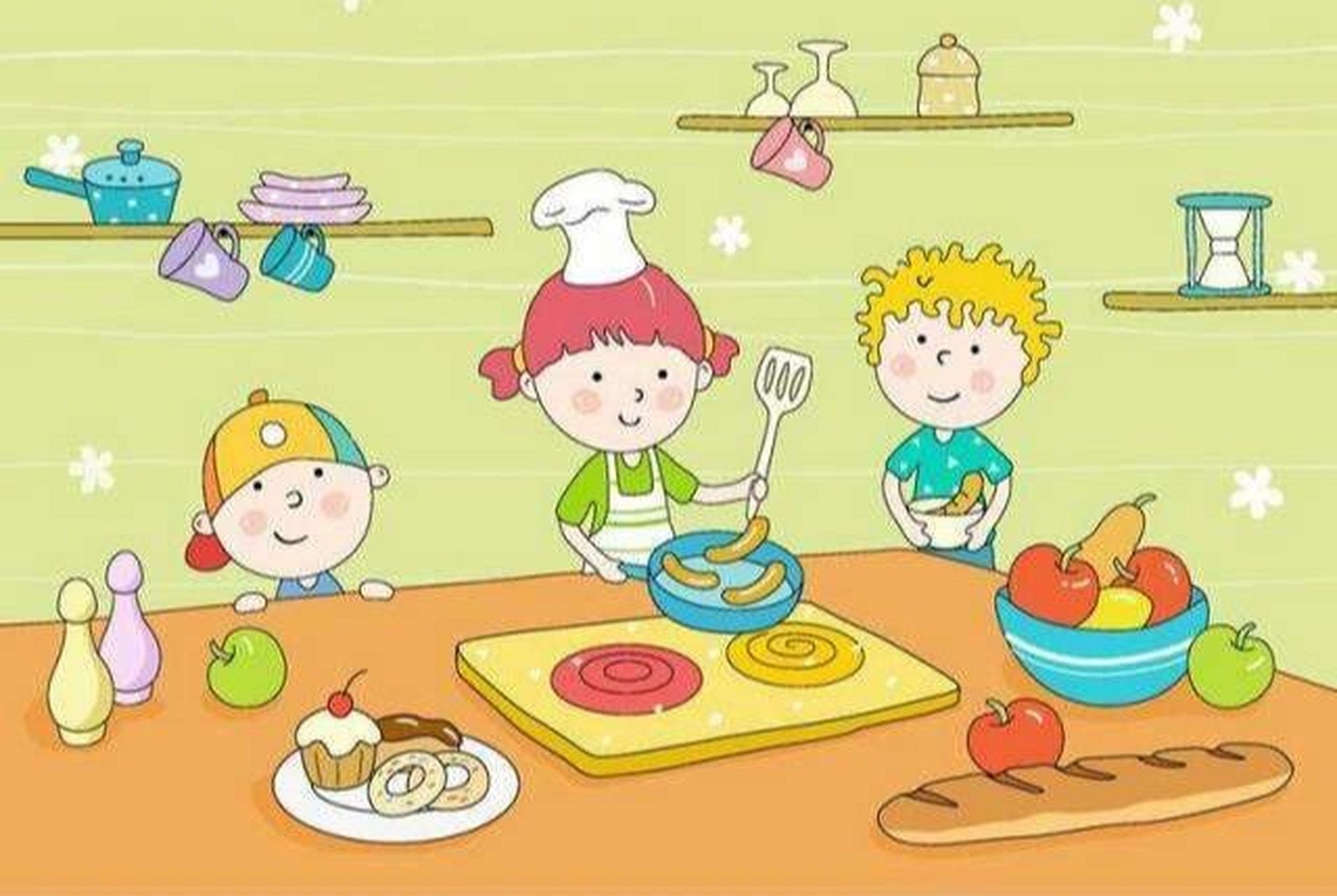 幼儿园晒美食文案 11566心里有光95,慢食三餐91,心有责任78