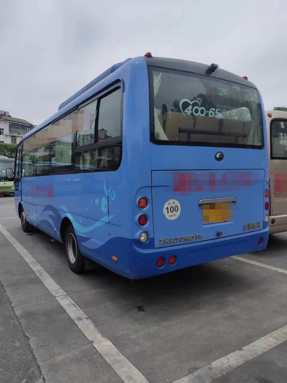 宇通6729型号19年7月份,27座,潍柴机器4缸140发动机,国5排放,空调,6挡