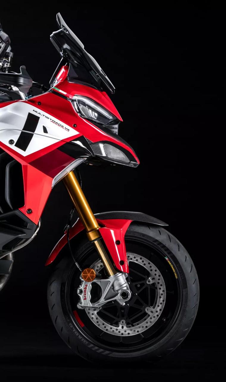 机车摩托车 杜卡迪揽途(mts)v4派克峰正式登陆中国,售价33.3万!