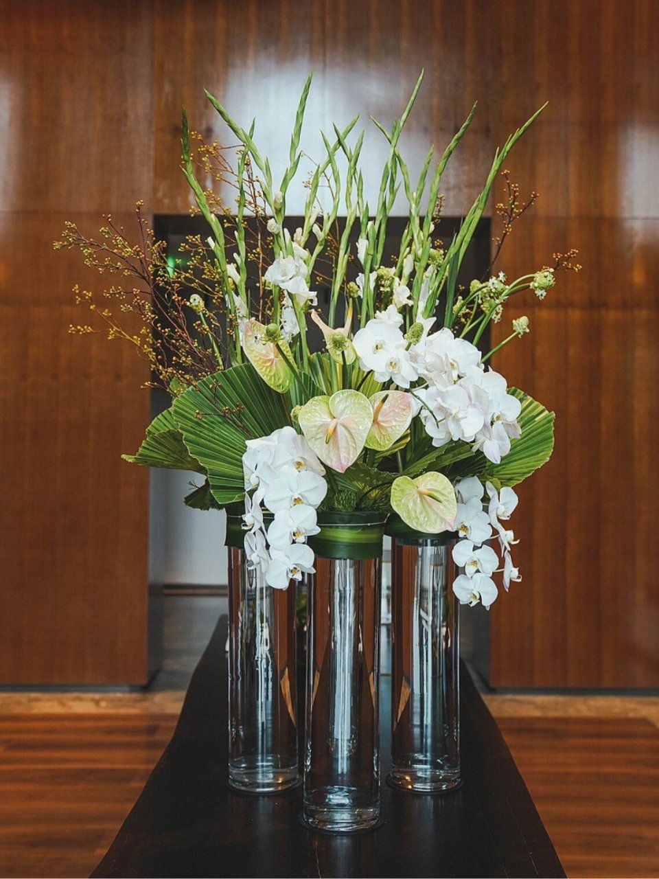 03成都餐厅酒店大堂花合集,商务花艺不重样 要做好大堂花艺就要知道