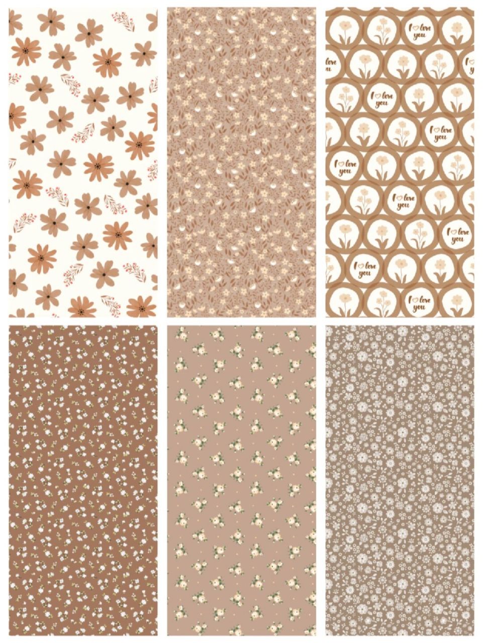 壁纸# #手机壁纸# #纺织品图案# #复古风# #法式复古小碎花# #家 