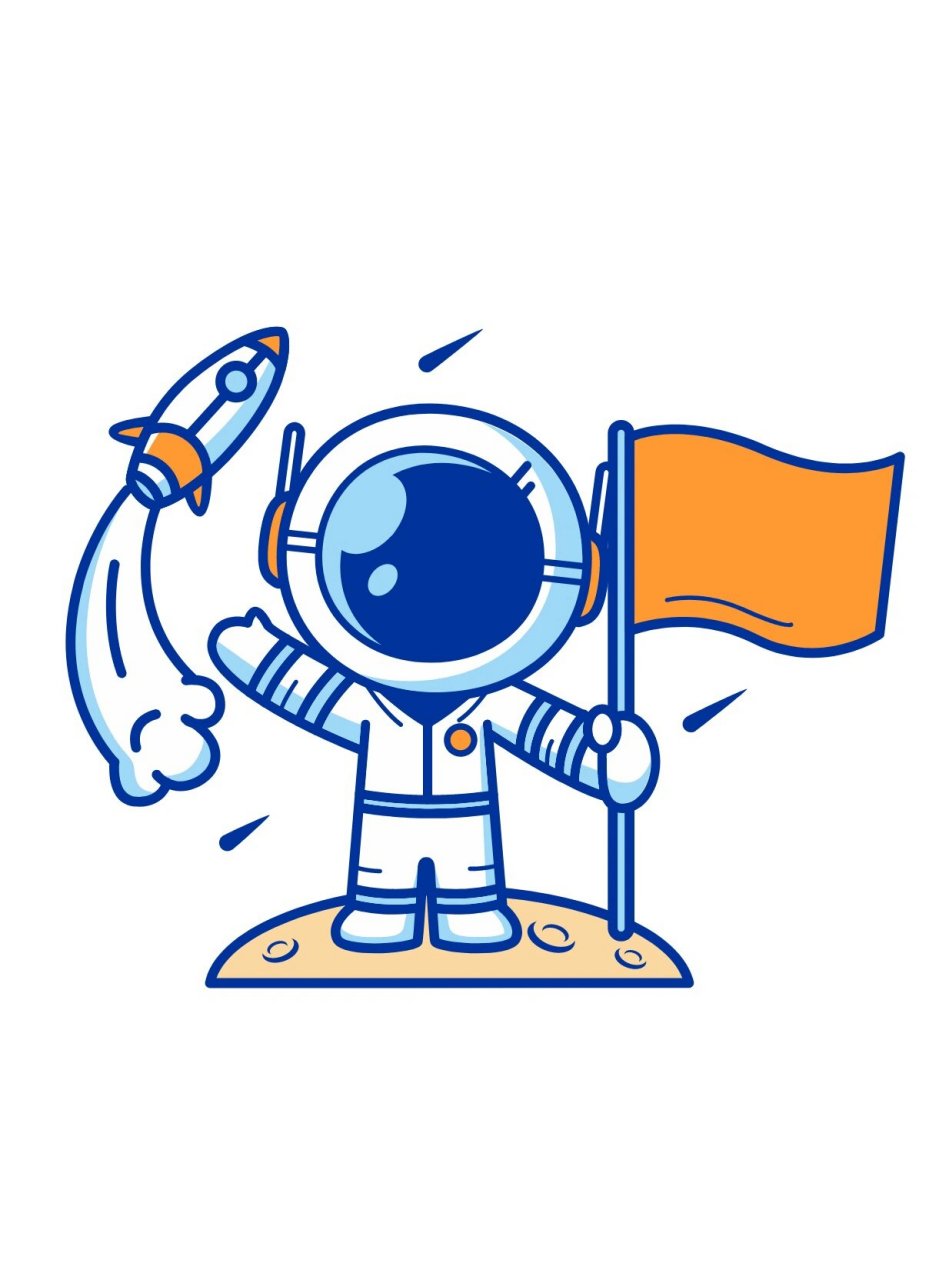 宇航员卡通人物简笔画|太空手抄报素材 今天分享一组男孩子最爱的太空
