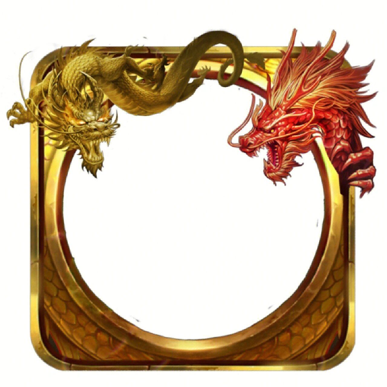 龙头像框png免抠素材 #头像# #免抠素材# #png素材# #素材# #素材分享