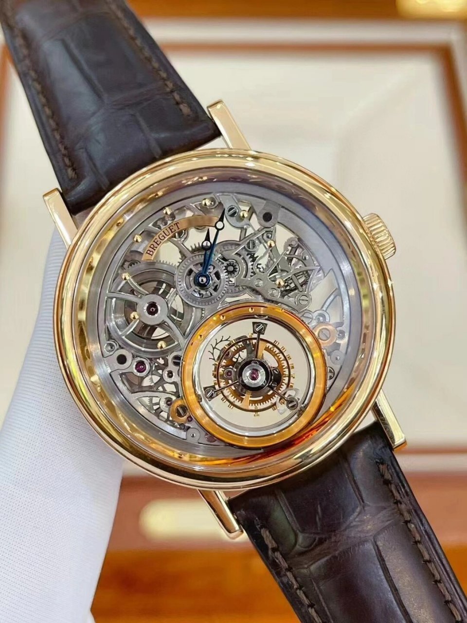 宝玑陀飞轮5335r,百万重磅,只要30多 新收宝玑陀飞轮5335r,公价124万