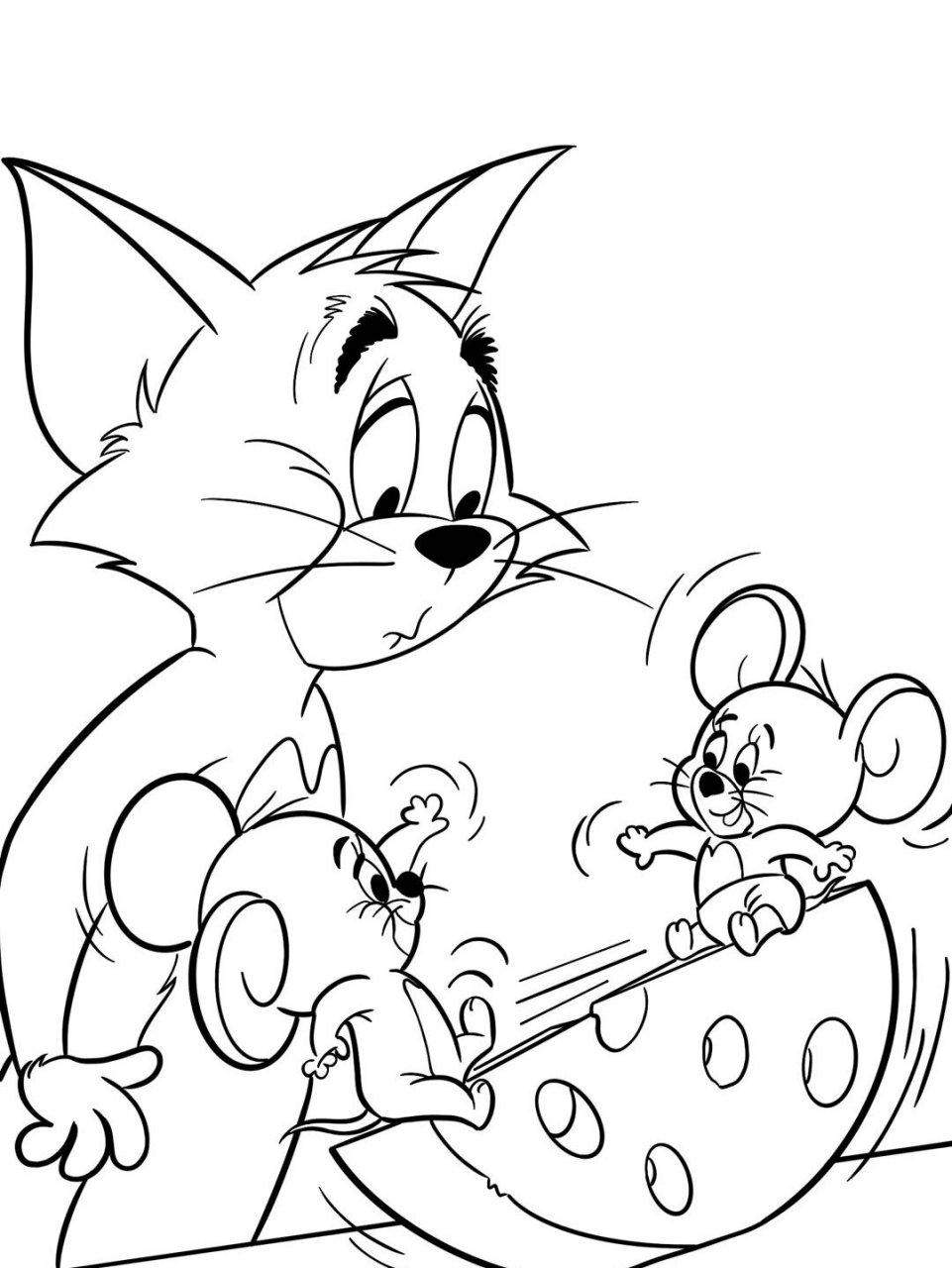 【临摹】猫和老鼠复古海报 百看不厌的经典动画