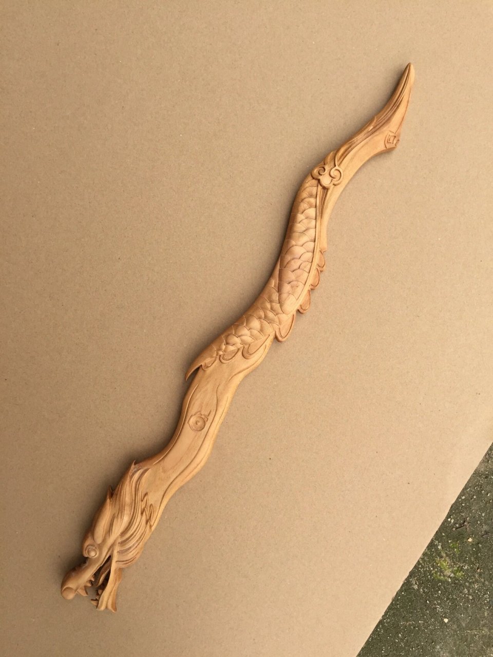 惊蛰剑 用本地桃木做的惊蛰剑 颜色还可以