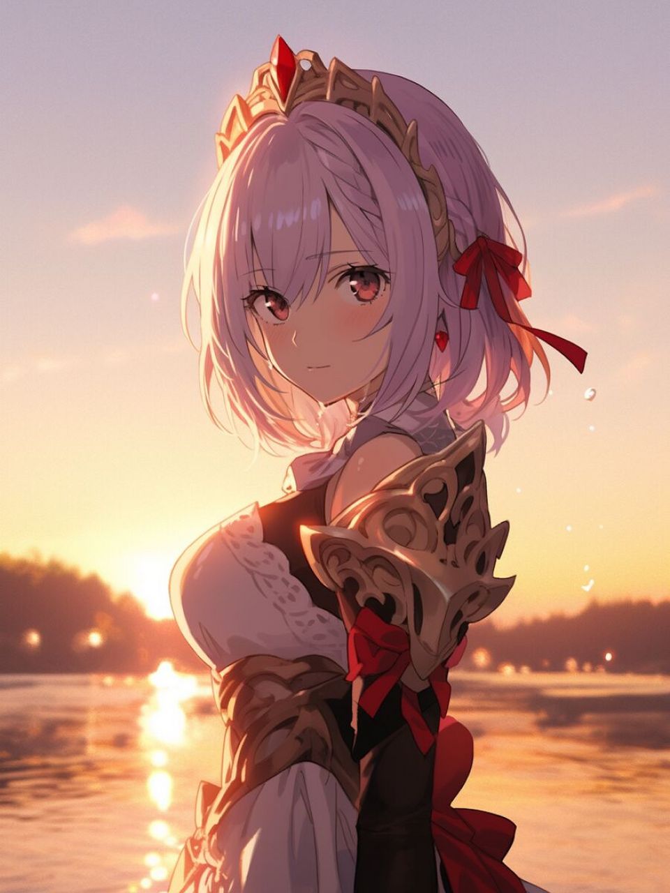 【原神壁纸】诺艾尔丨未授勋之花 蒙德城普通居民们认为, 女仆诺艾尔