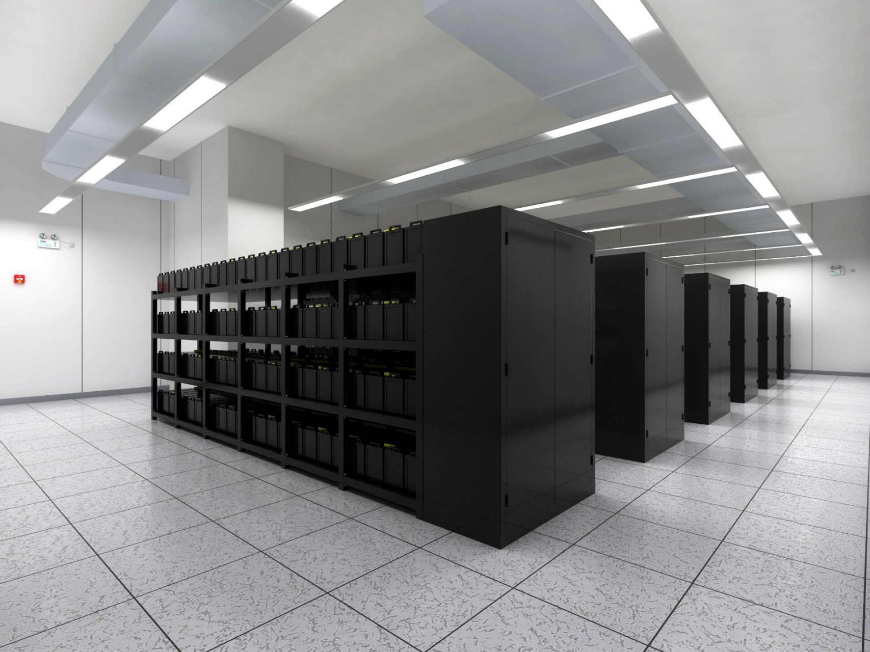 室内机房3d效果图 机房效果图 3d效果图