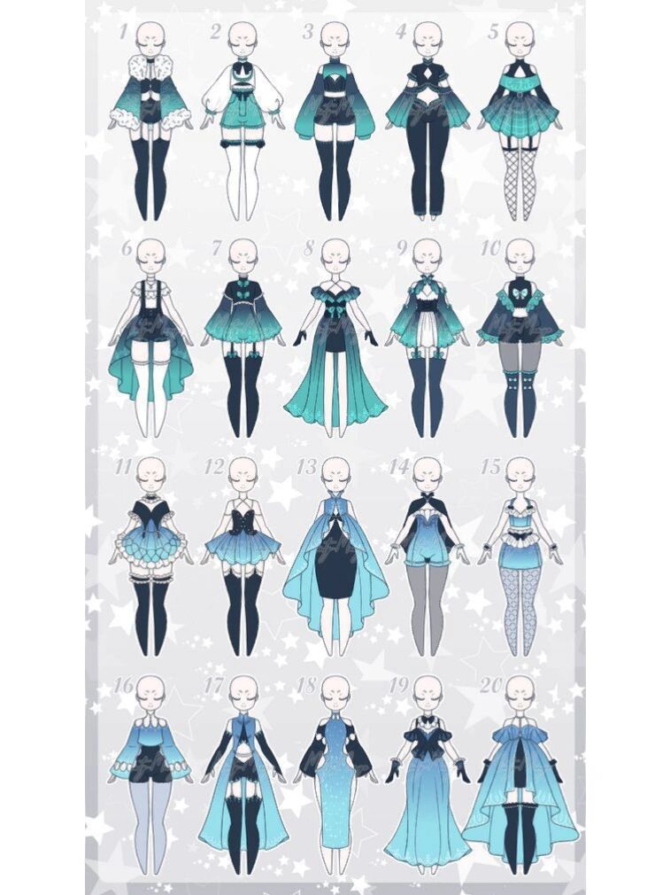 二次元服装设计参考