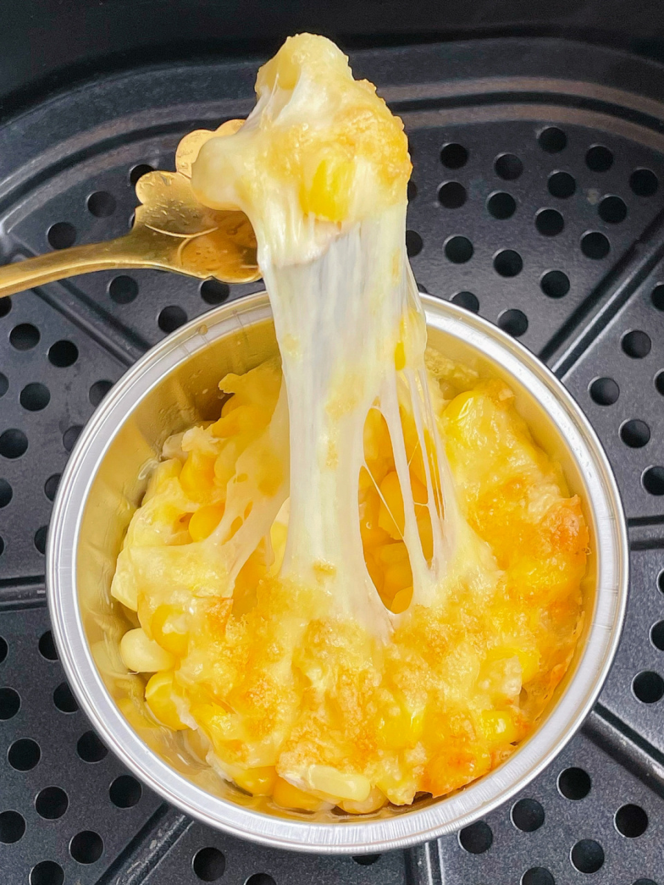 芝士焗玉米粒空气炸锅图片