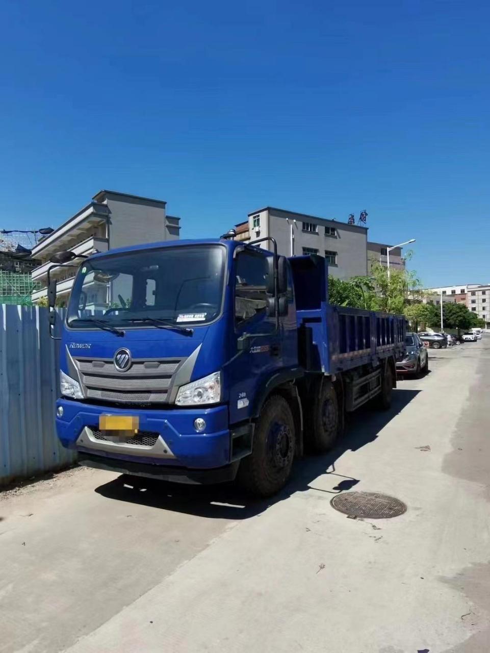 福田瑞沃前四后四准新车,22年7月份入户,玉柴240马力,厢长6.