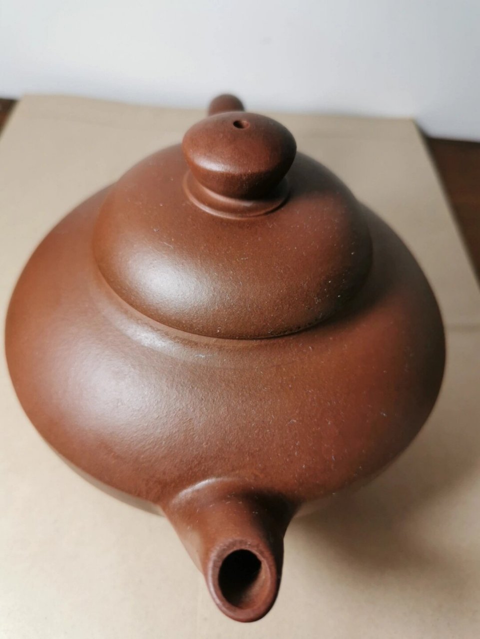 底款印章.江苏宜兴蜀山陶业合作社.老紫砂壶.江苏宜兴紫砂壶.