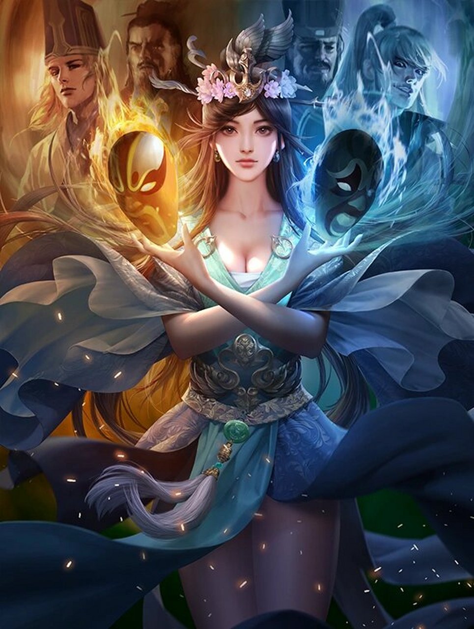 三国杀皮肤壁纸-辛宪英