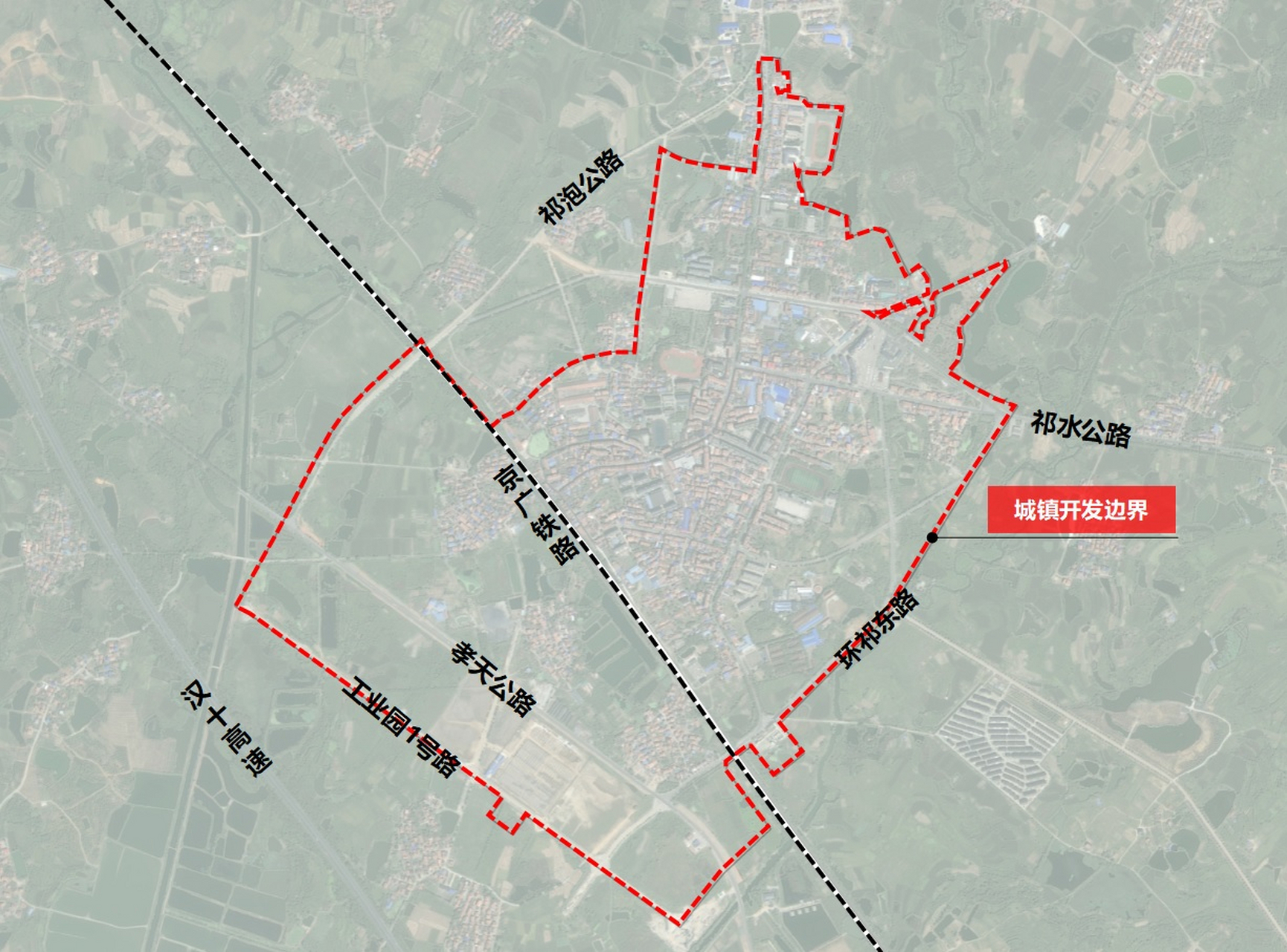 黄陂 | 祁家湾街镇区控制性详细规划草案 7月13日,黄陂区自然资源和