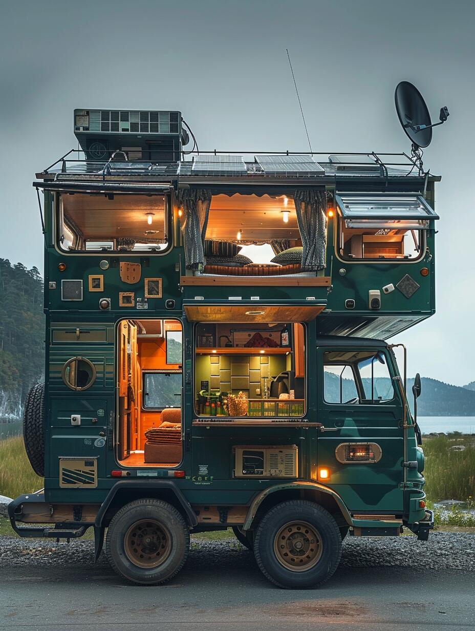 【末日生存房车|硬核改装:打造移动堡垒】