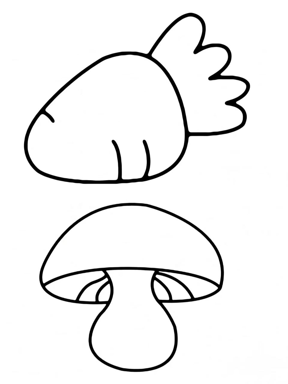 小班涂色 幼儿涂色画,可打印