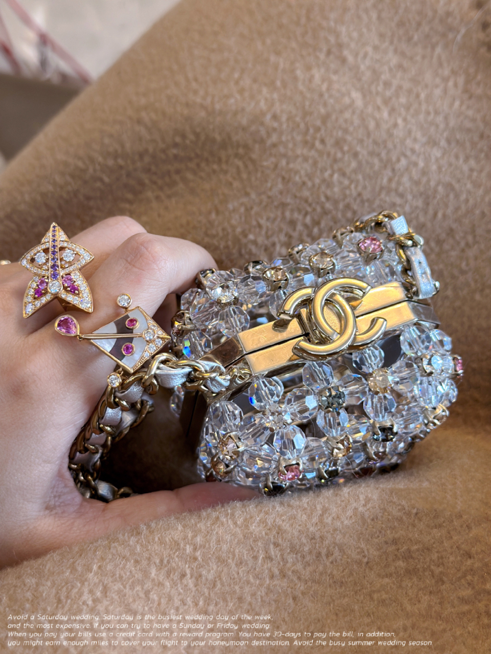 chanel 23c 水晶晚宴包 7815 超级无敌闪小废包 1