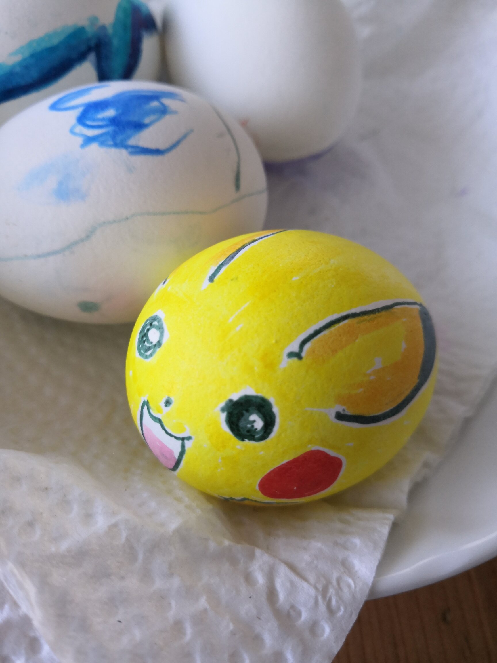 画一只皮卡丘06复活节彩蛋 一起来画一只皮卡丘味的白煮蛋吧!