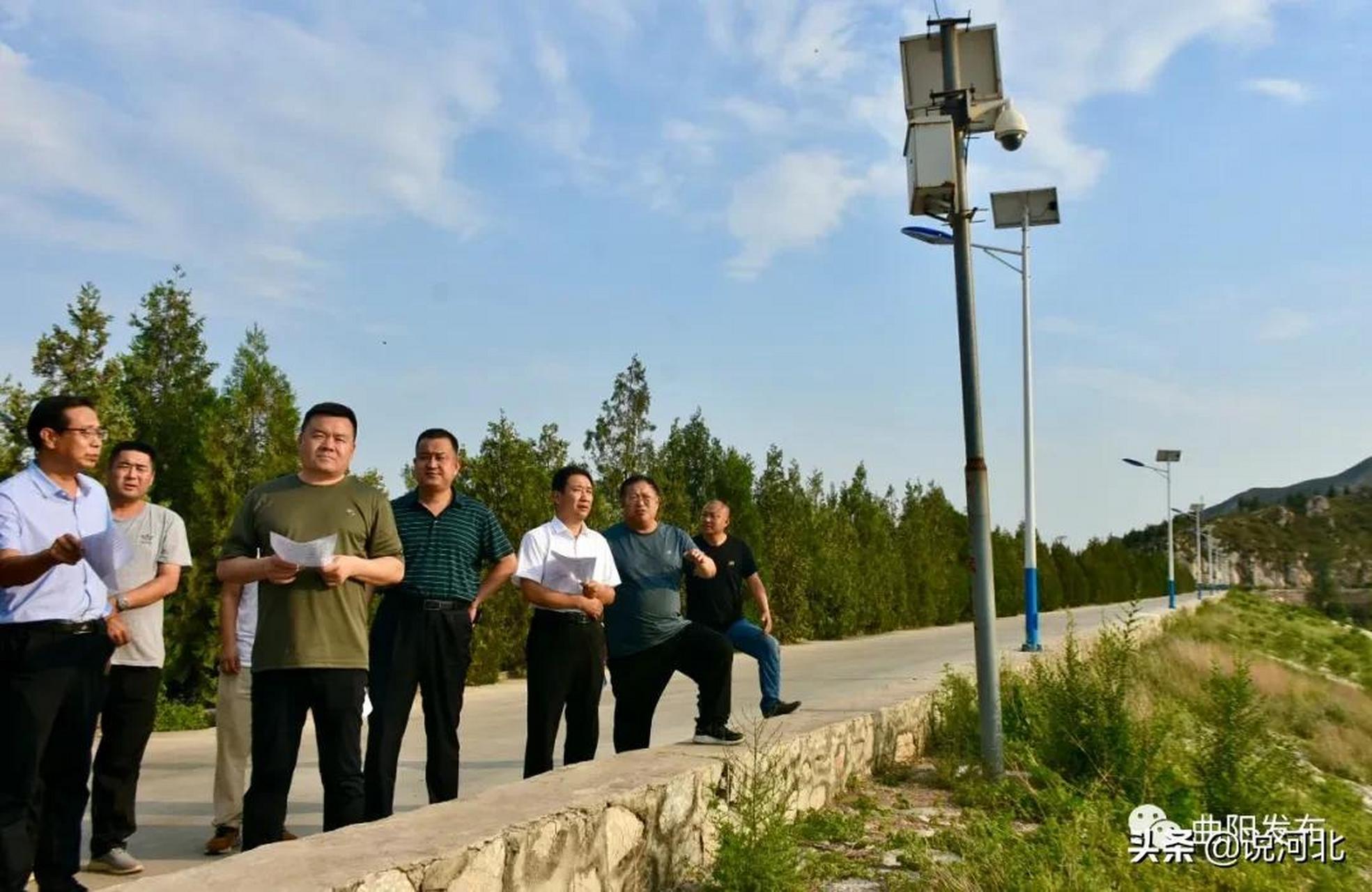 【保定曲阳:陈江河检查指导防汛工作】6月22日,县委书记陈江河先后到
