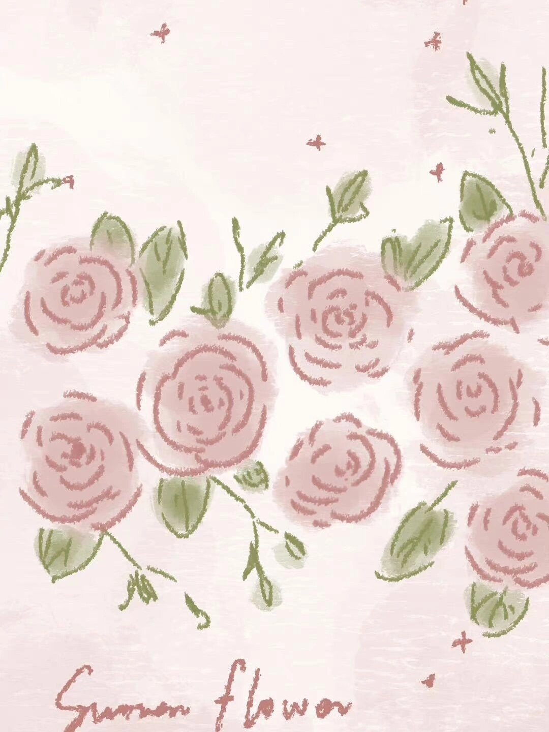 聊天背景 粉白色情人节限定!温柔永不过时