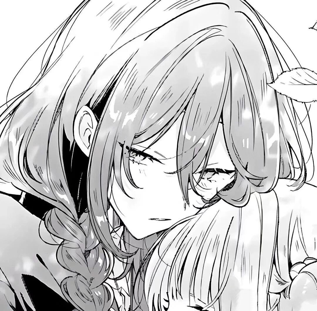 头像丨黑白漫画风闺蜜头像