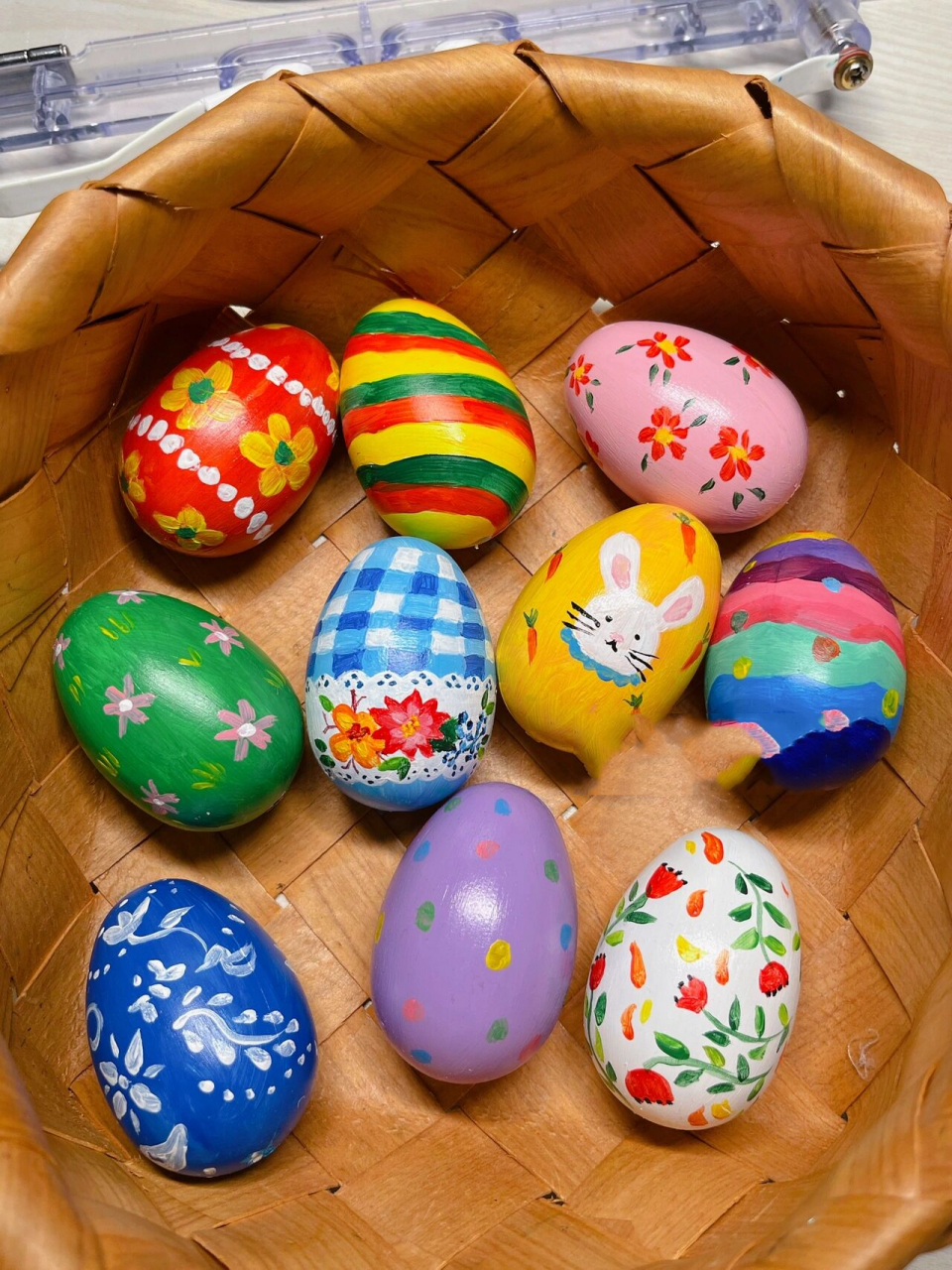 复活节彩蛋绘画04 也太可爱了吧 一起来寻找彩蛋吧