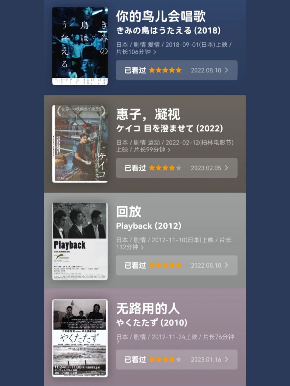 《你的鸟儿会唱歌》应该是绝大部分人看三宅唱的第一部电影吧,第一次