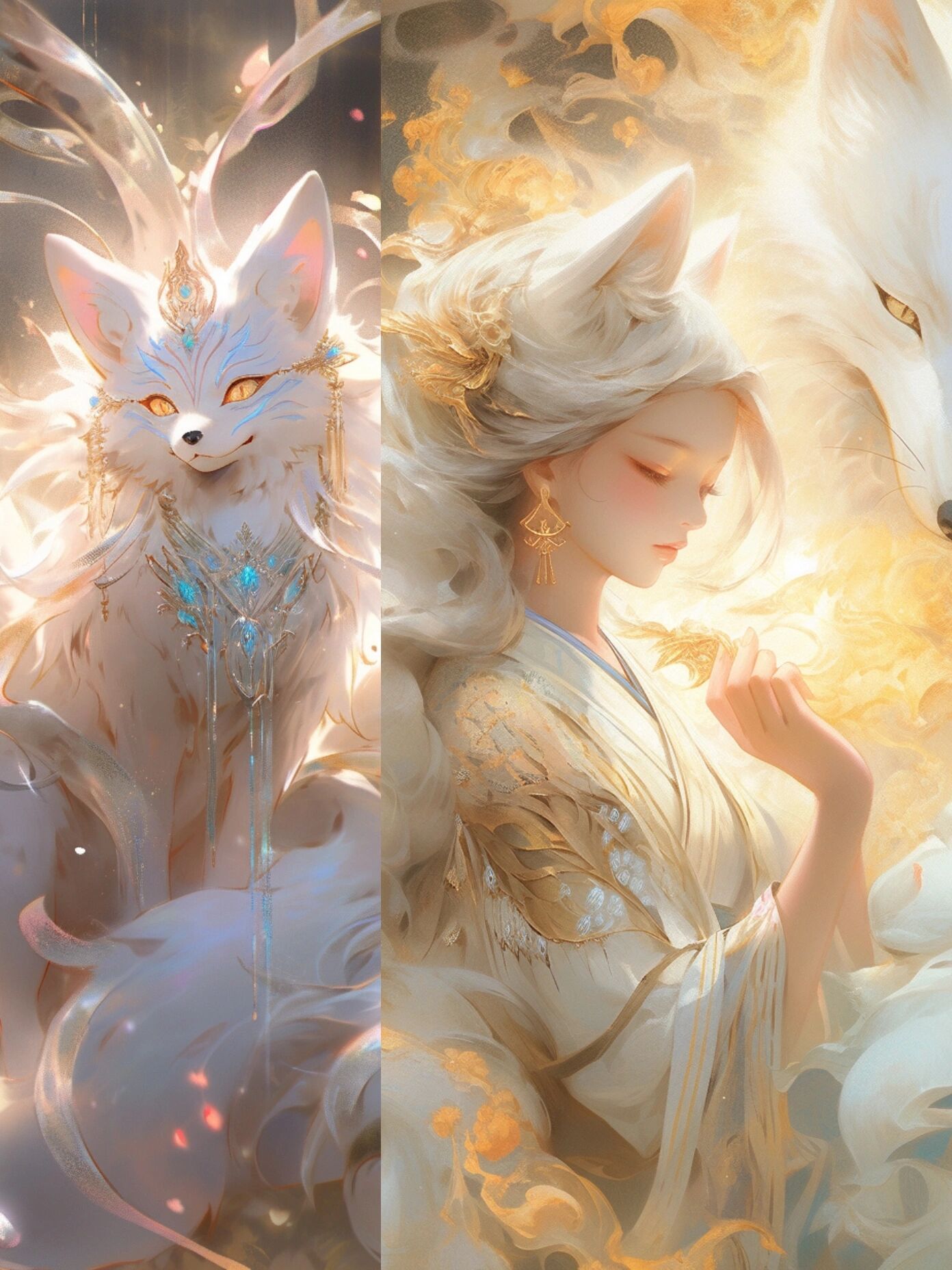 狐 中国古代民间传说:在中国北方则