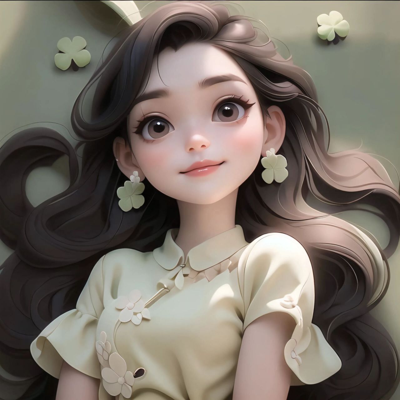 玄学好运系列 | 女生头像 | 幸运四叶草 幸运草四叶草🍀来咯