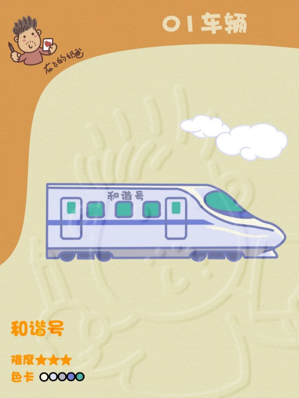 和谐号 简笔画 出游不忘#手帐# 记录 #笔记灵感# #清明节旅游# #交通