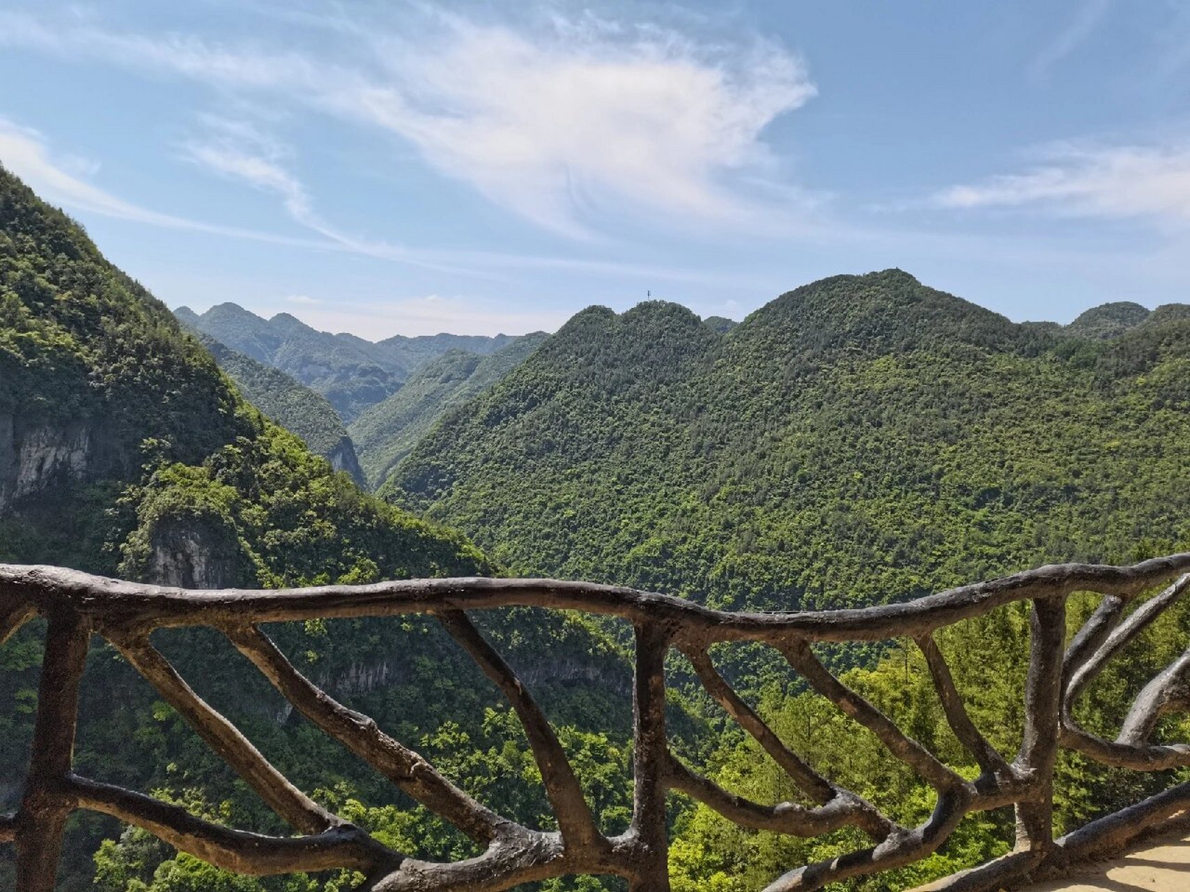 巴山大峡谷桃溪谷景区图片