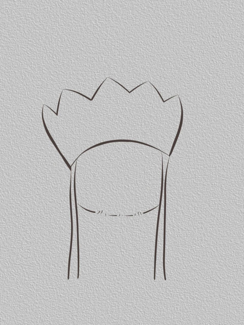 【每日简笔画31】一只严肃的唐僧07