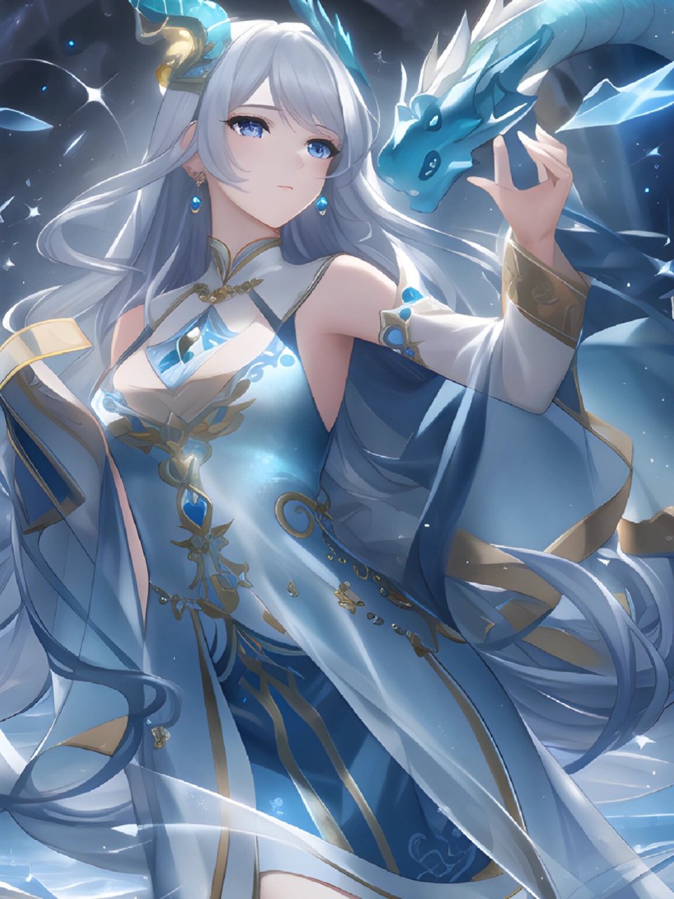 发一下存货,这个皮肤原海报就非常非常好看了,ai生成的又是另一种