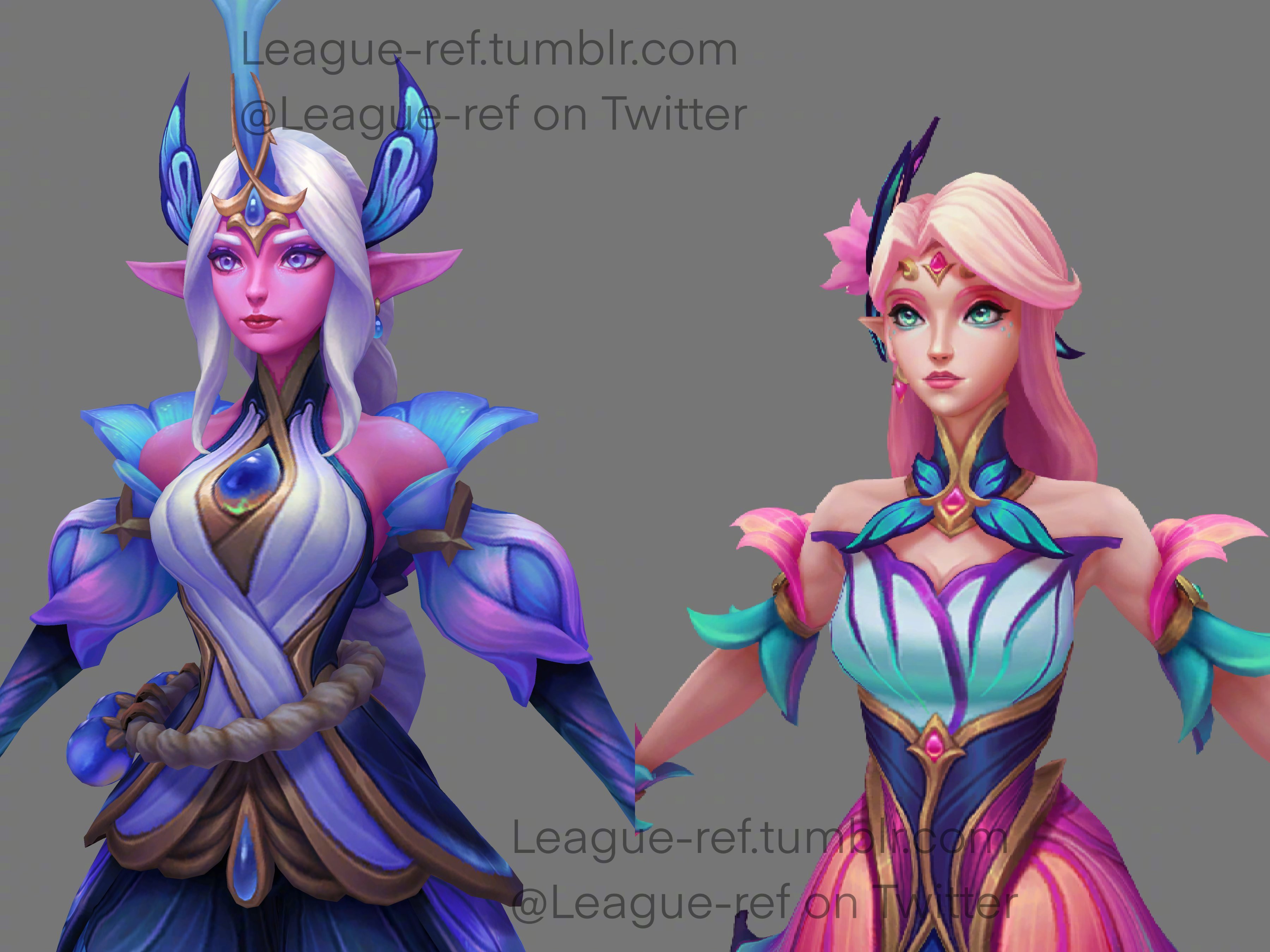 2024英雄联盟花仙子#【2024花仙子 建模图】 花仙子 索拉卡  花仙子