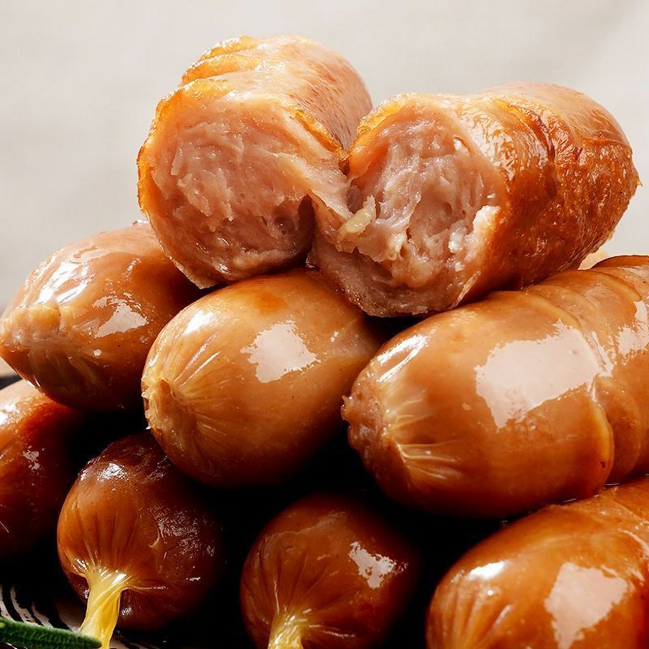 9】大希地 火山石烤肠508g/10根    盒10根要52.8的!